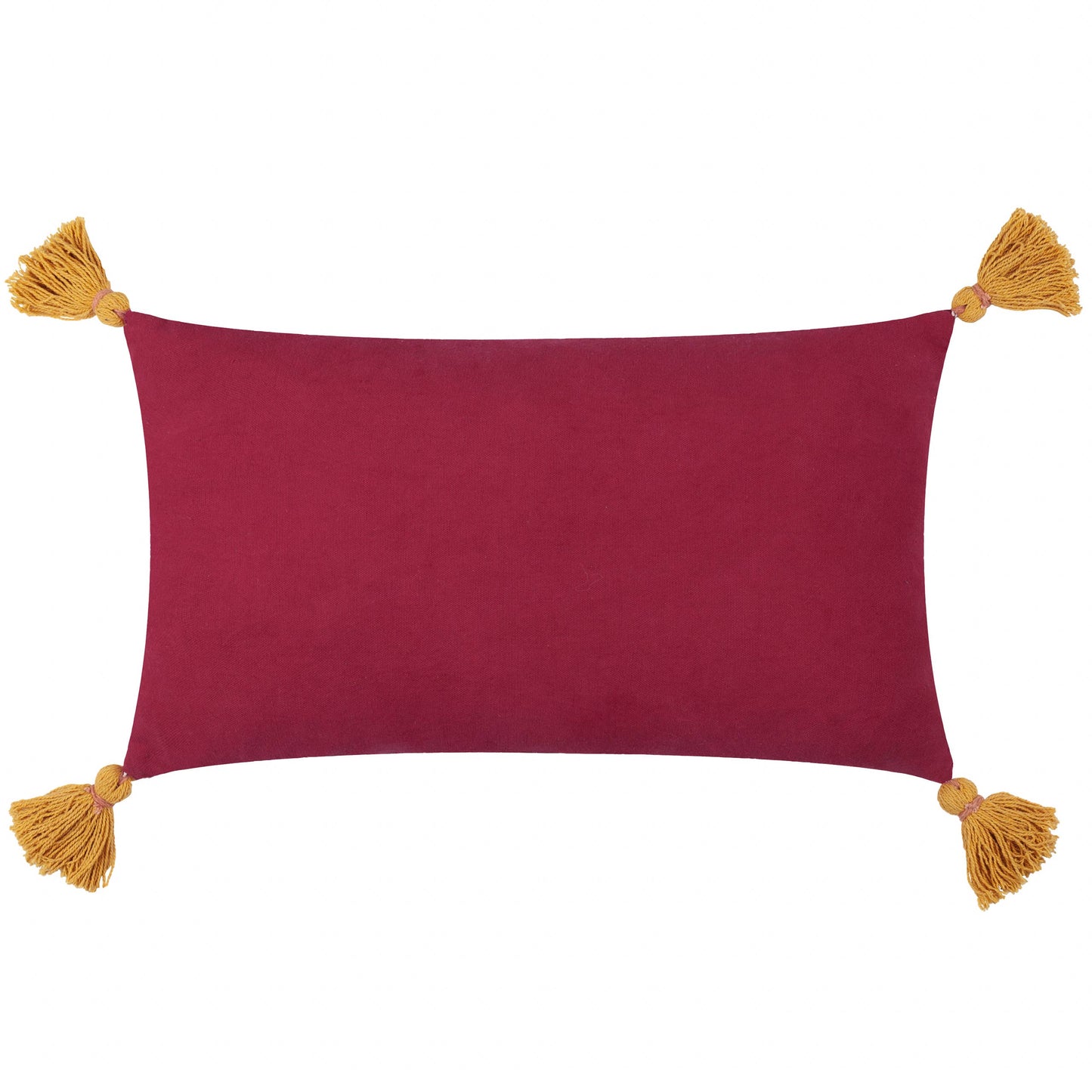 Kalahari Embroidered Velvet Cushion Multicolour