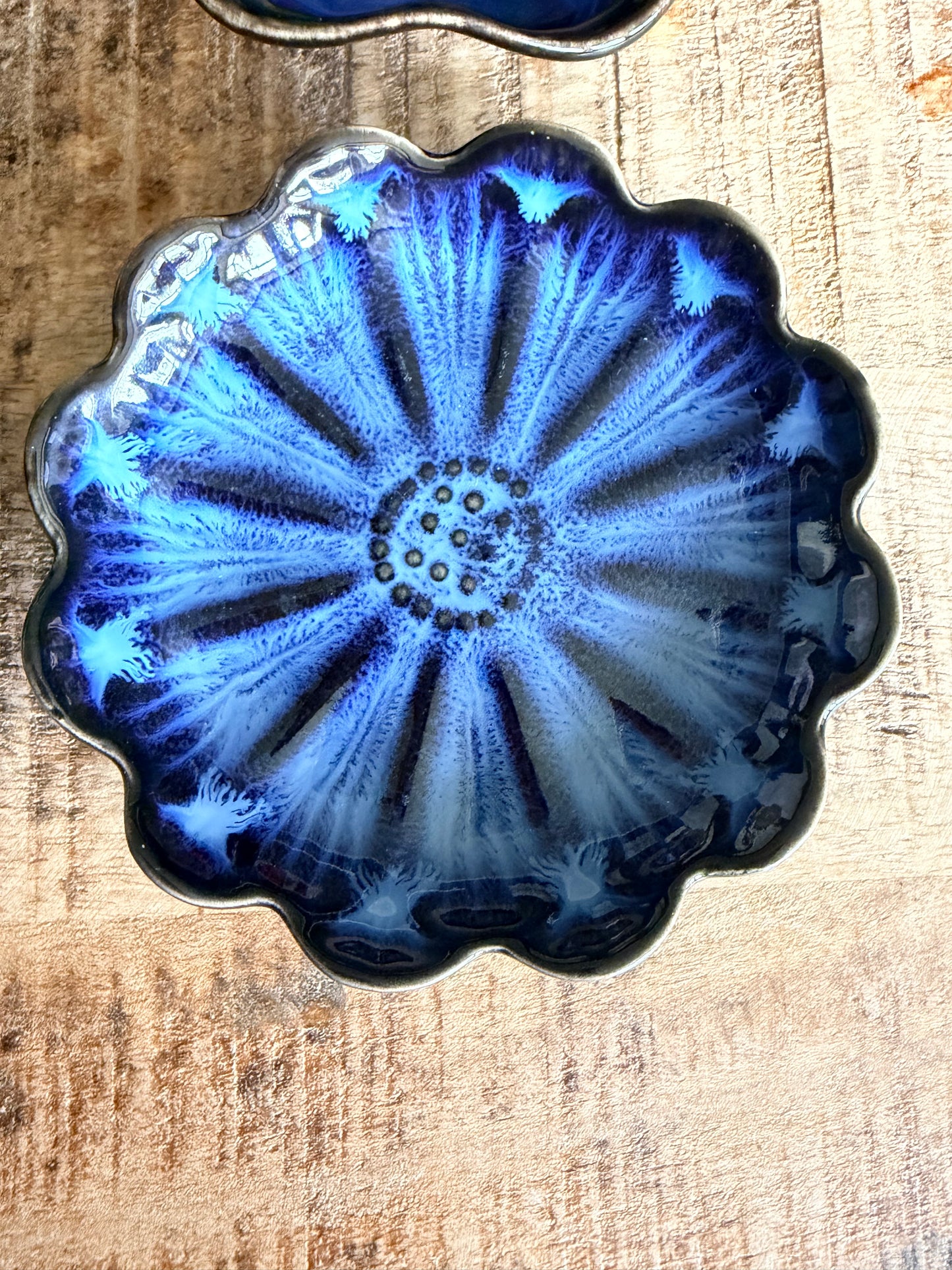 Midnight Bloom trinket dishes - set of 4
