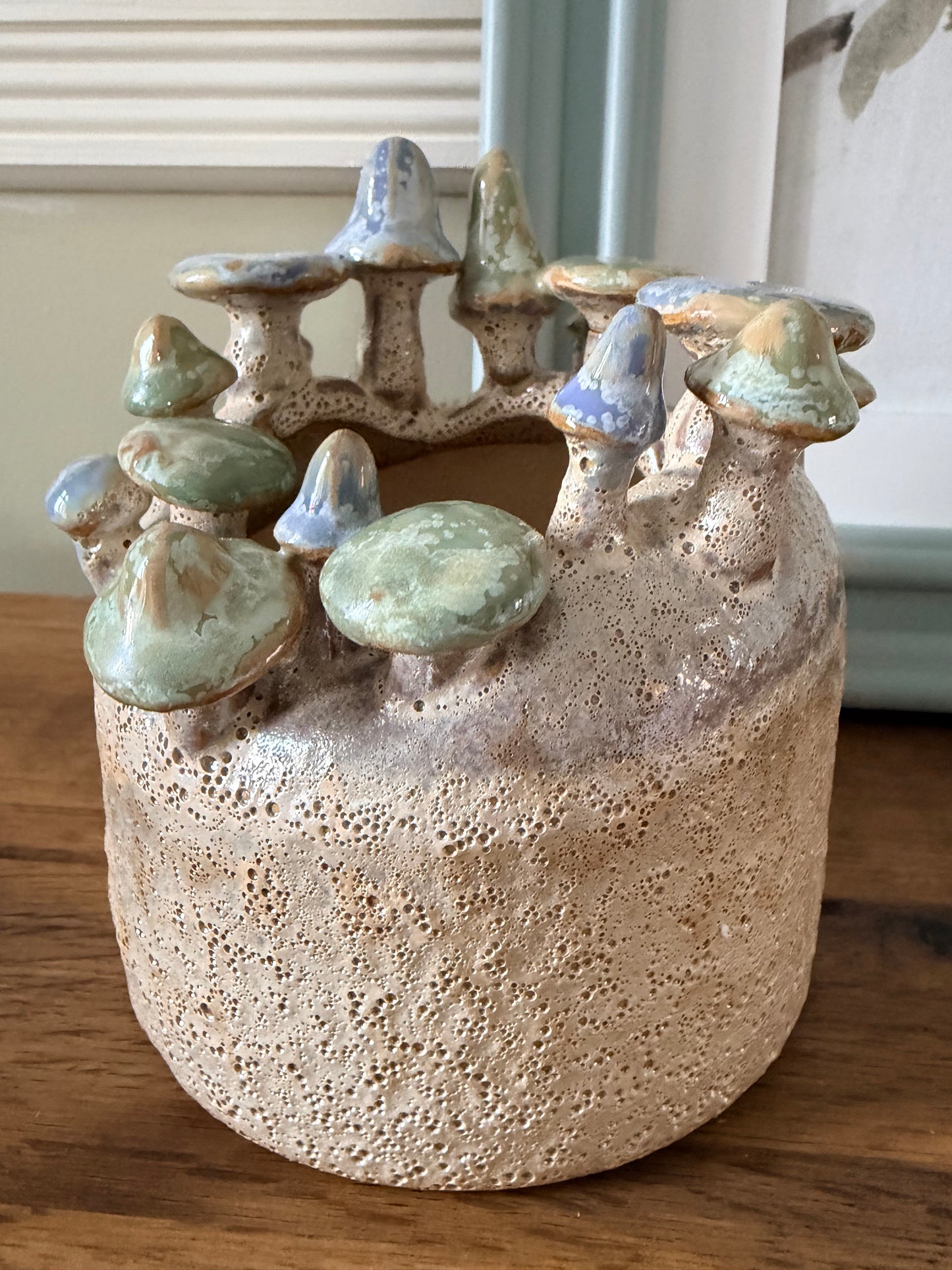 Woodland Mushroom Planter | Cottagecore Ceramic Plant Pot