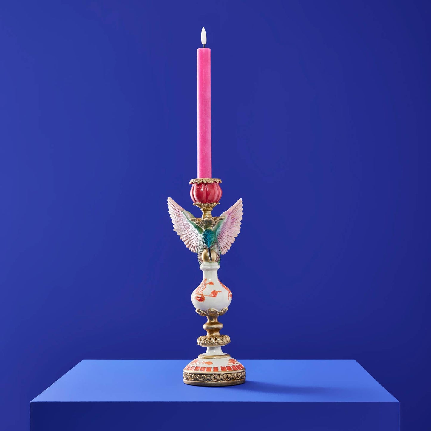 Hummingbird Candlestick Holder