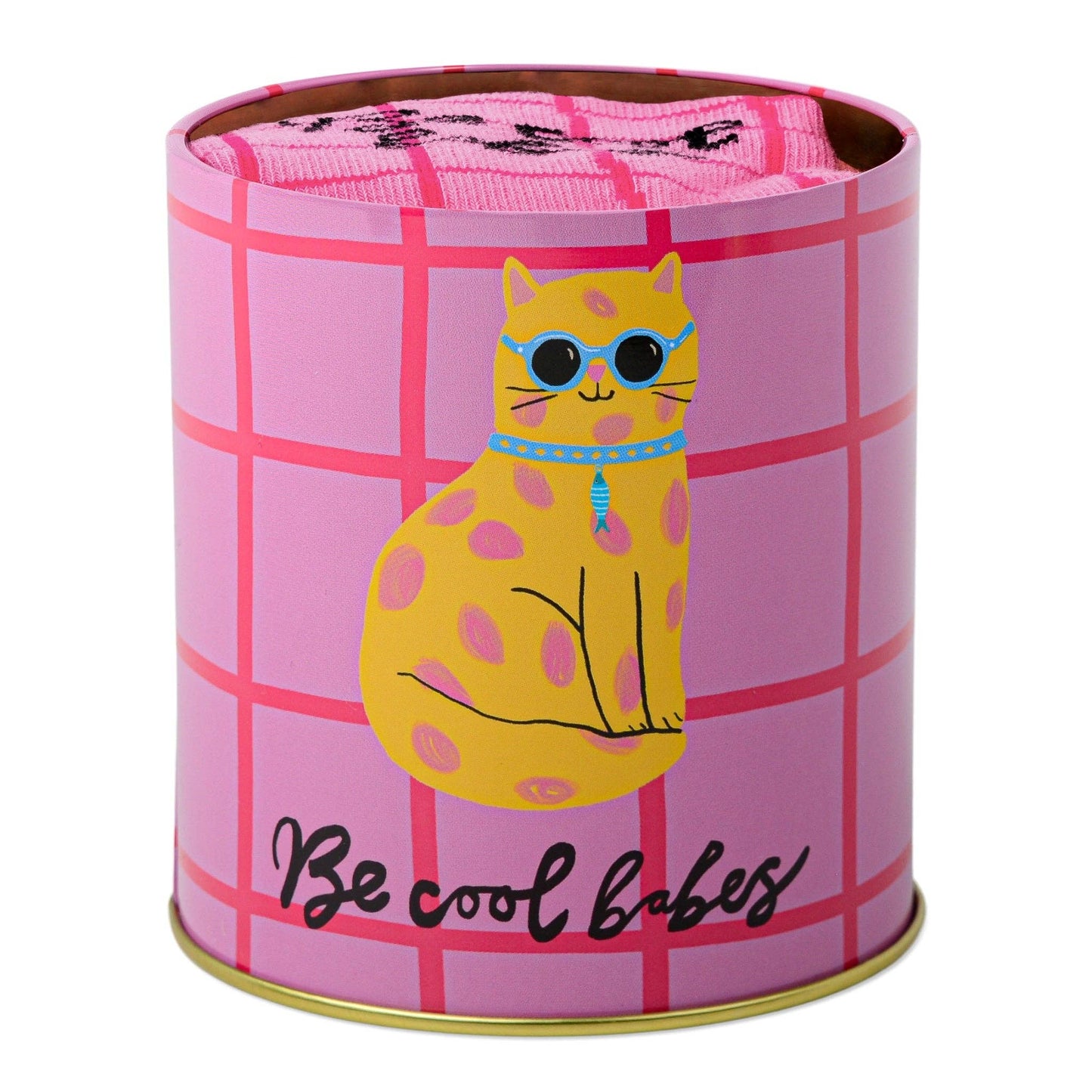 Socks in a Tin - Be Cool Babes