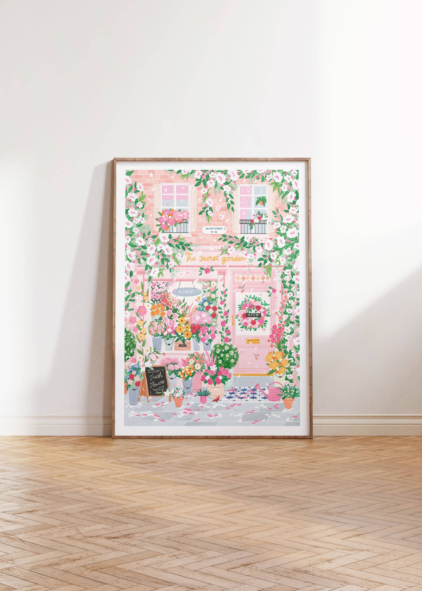 Flower Shop Print 