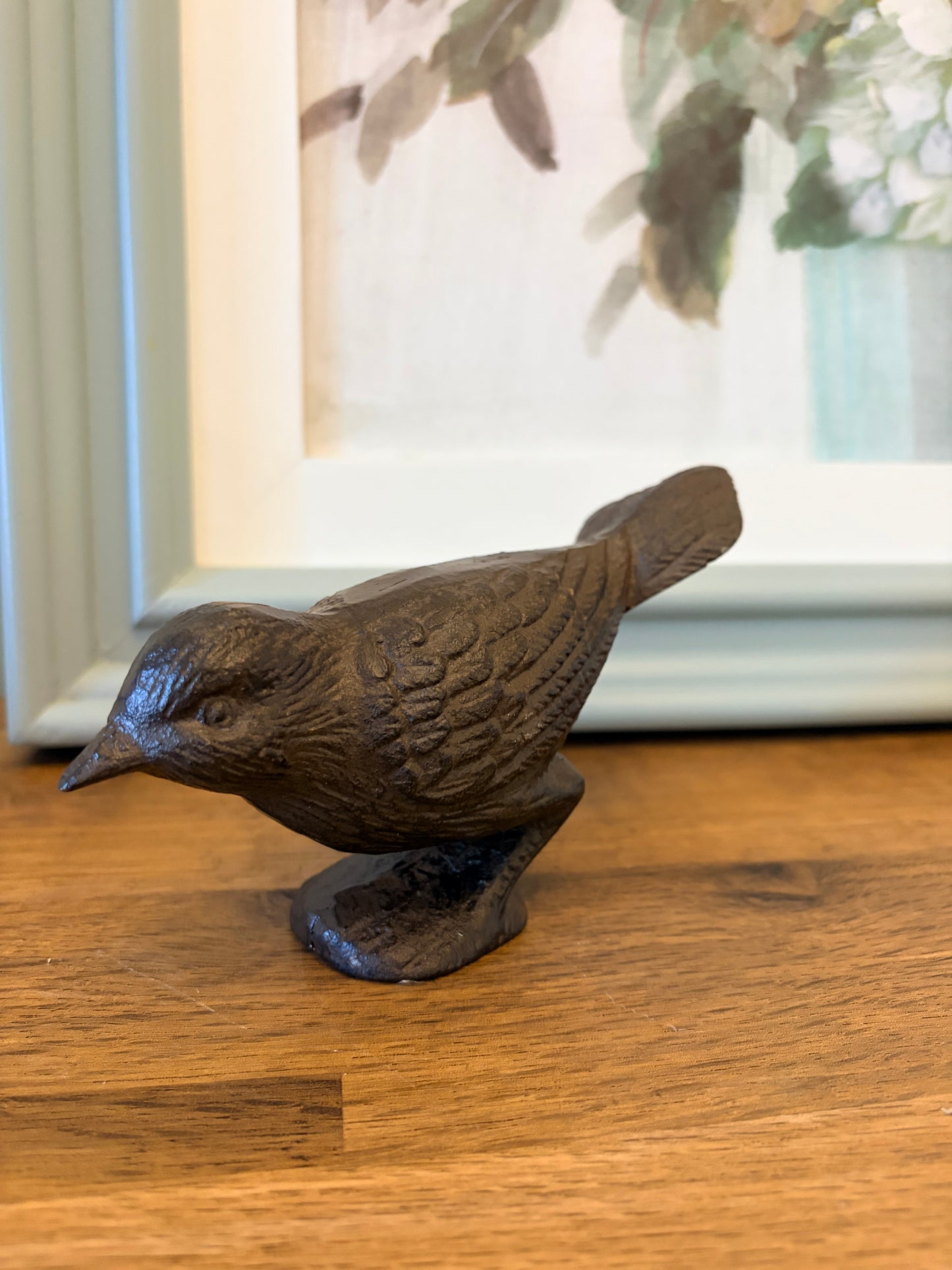 Cast Iron Blackbird Ornament