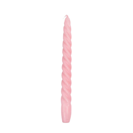 The Margot Twist Dusty Pink Single Dinner Candle