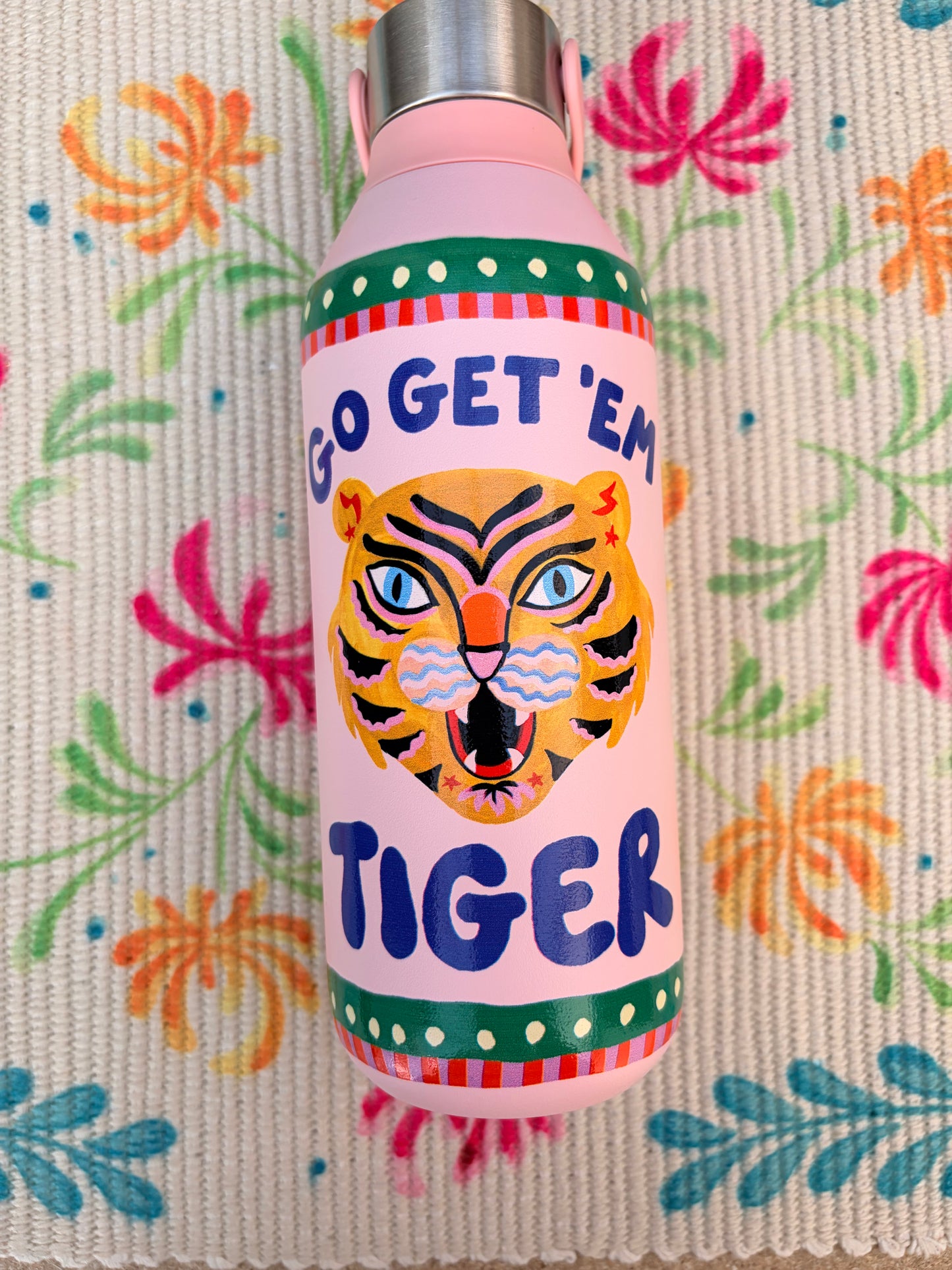 Eleanor Bowmer Go Get 'Em Tiger Insulated Bottle - 500ml