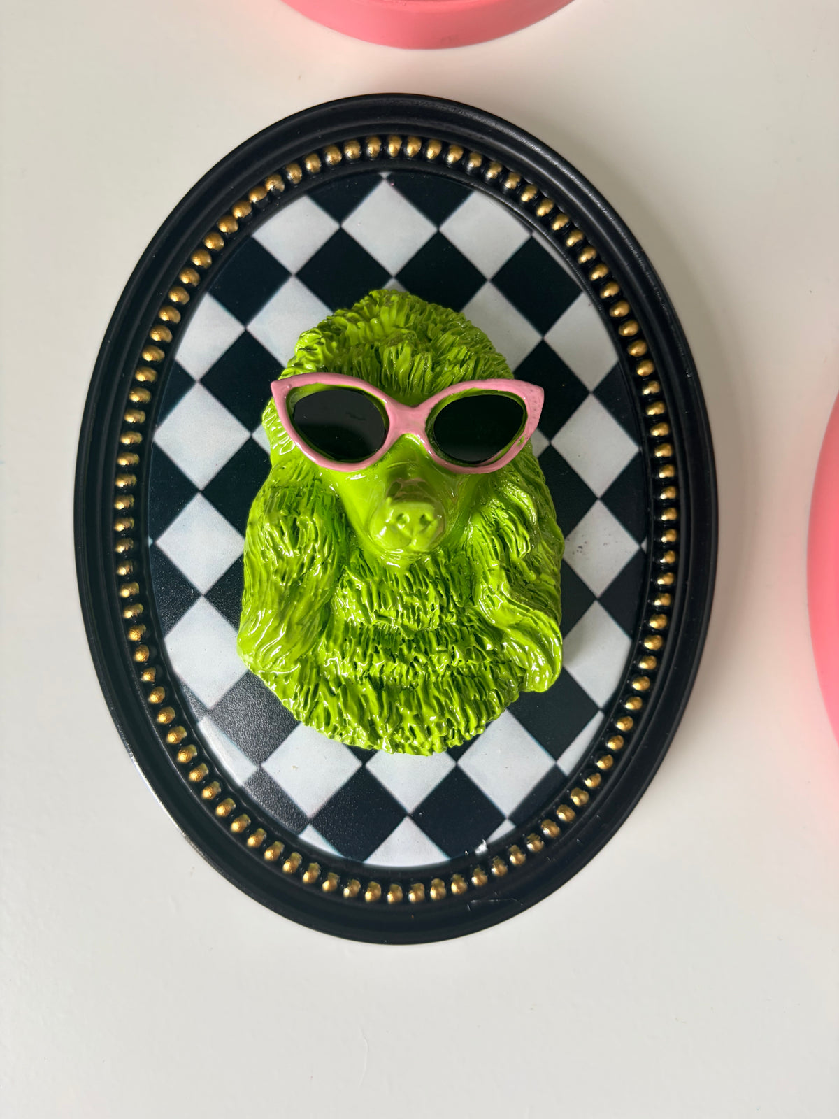 Off-duty dogs – Set of 4 colourful 3D wall pictures