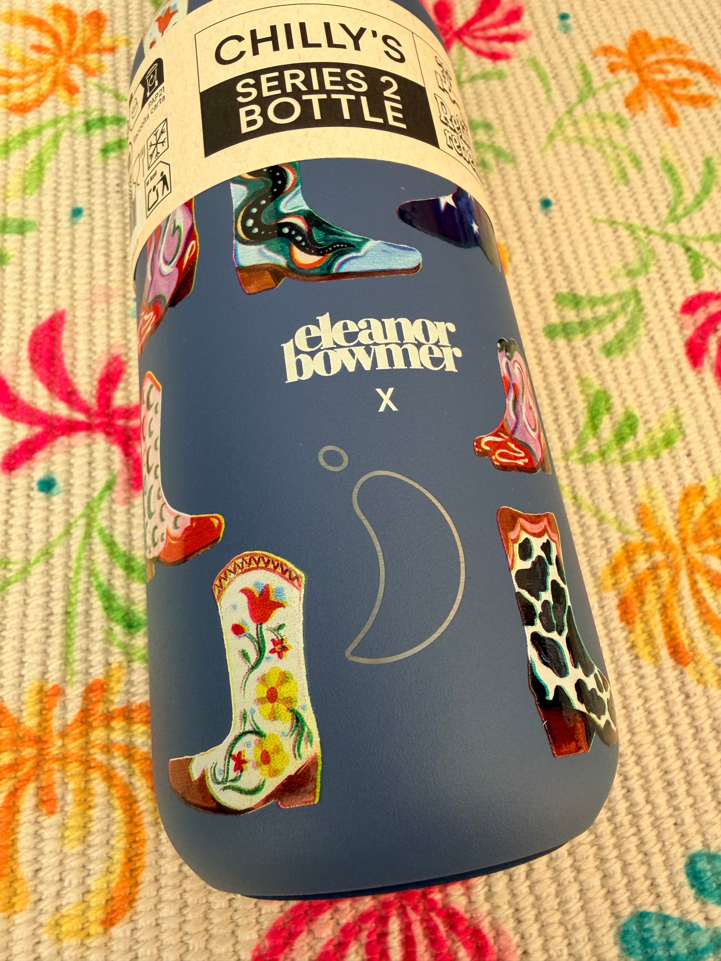 Eleanor Bowmer Cowboy Boots Insulated Bottle - 500ml