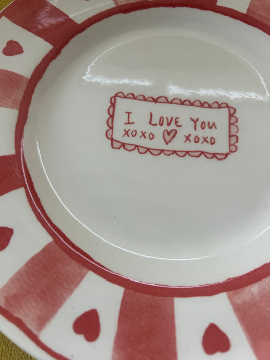 Royal Stafford ‘I Love You’ side plate
