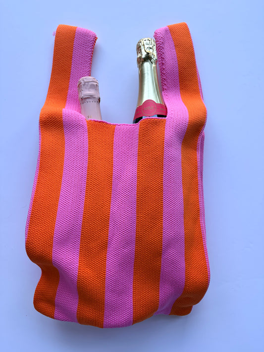 The Off-Duty Striped Tote Bag