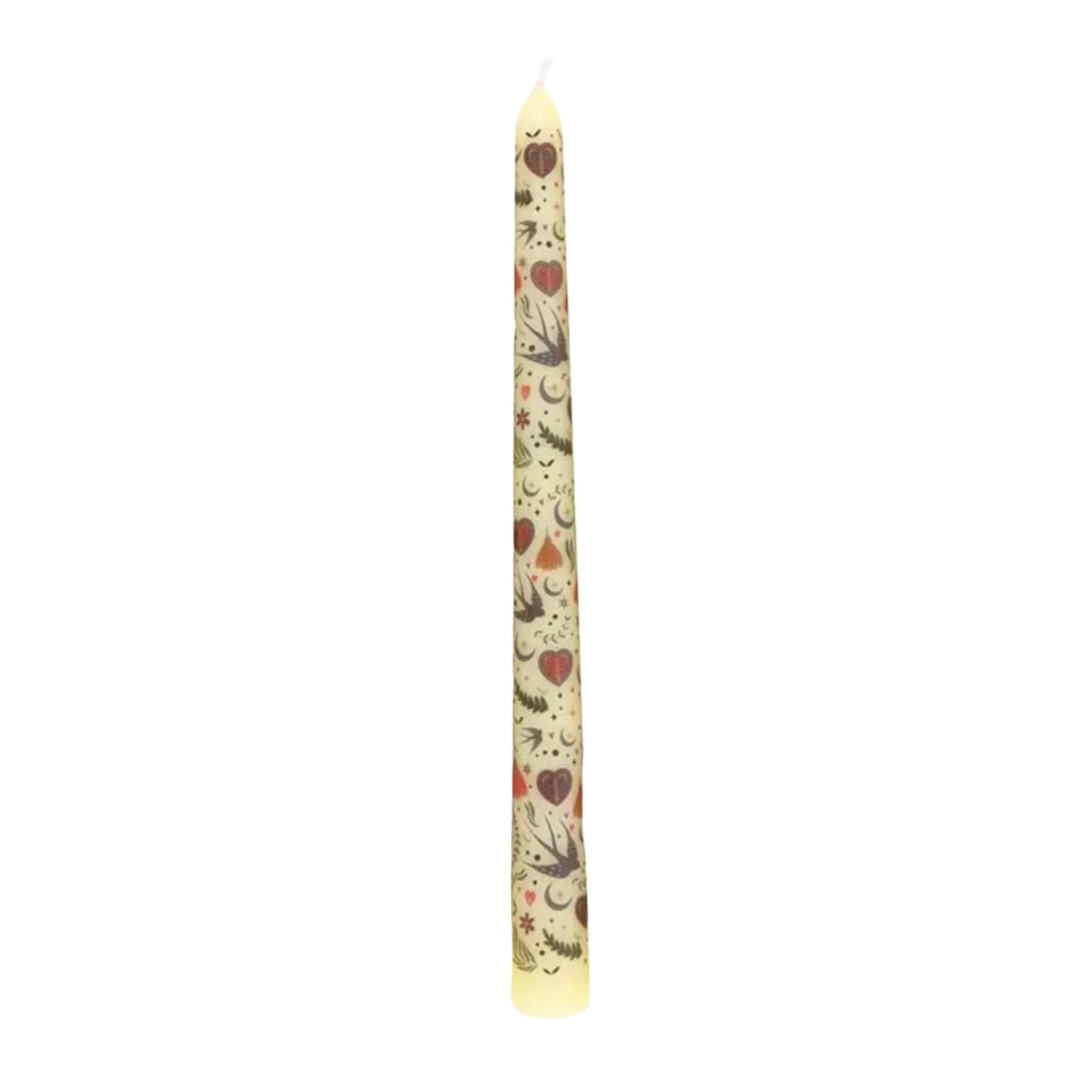 The Stevie Folk Print Single Dinner Candle