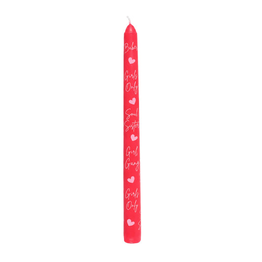 The Girls’ Girl Single Dinner Candle