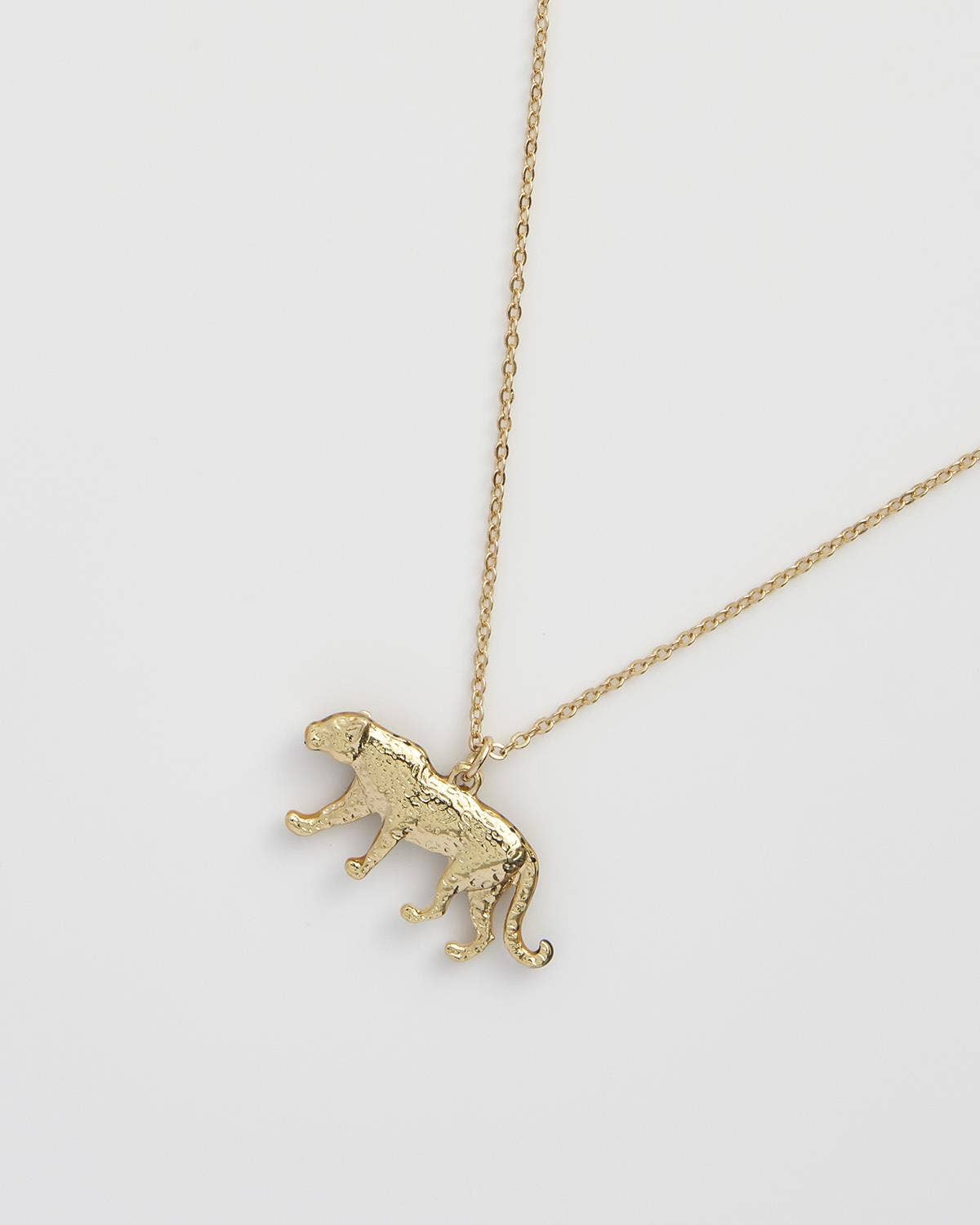 FABLE Leopard Pendant Necklace