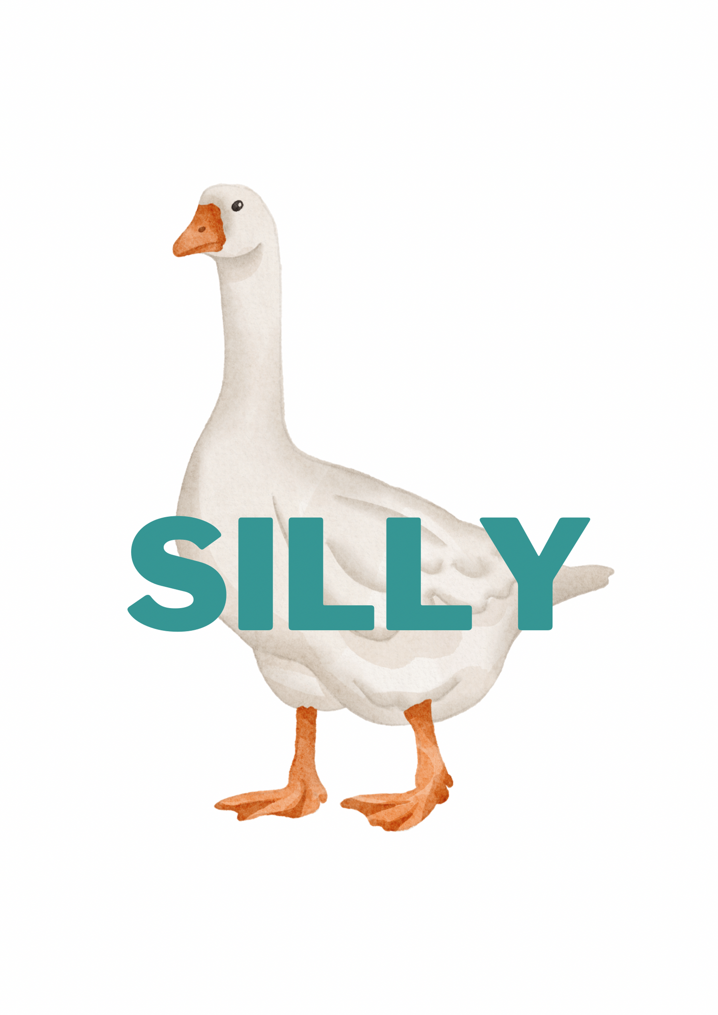 Silly Goose Print