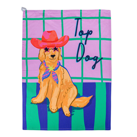 Top Dog Tea Towel