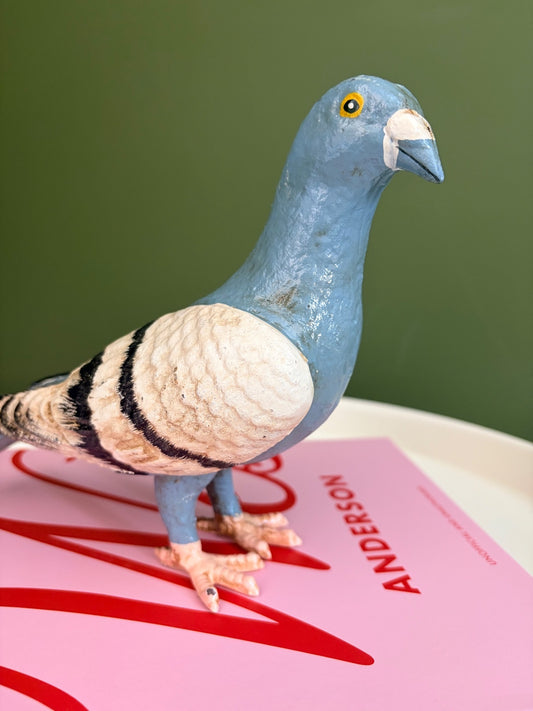 Cast Iron Pigeon Ornament