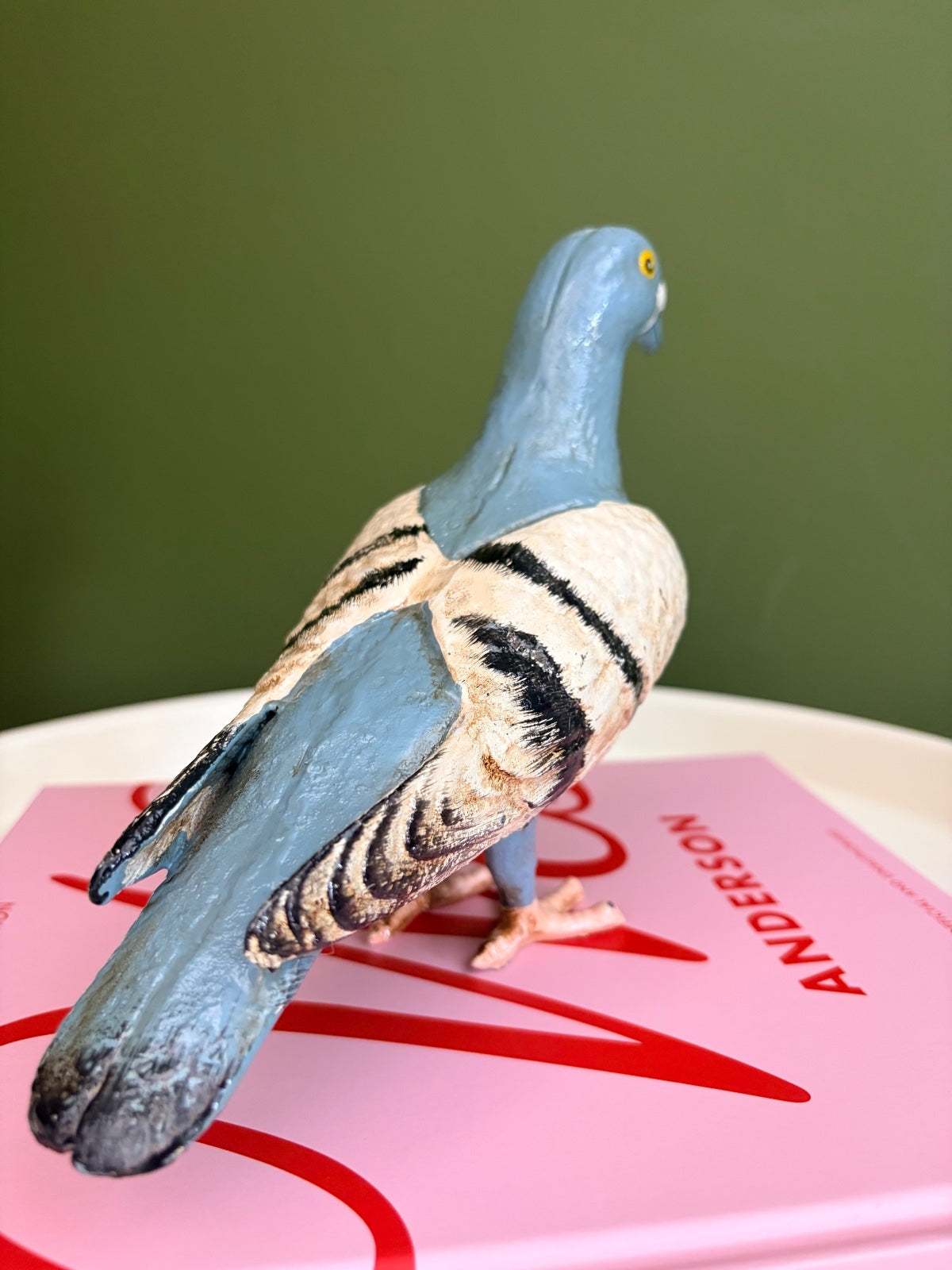 Cast Iron Pigeon Ornament