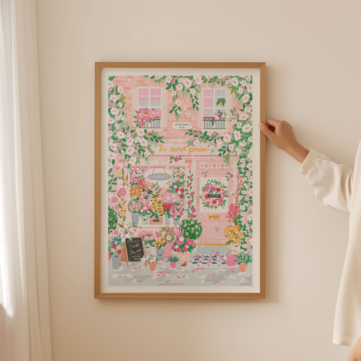 Flower Shop Print 