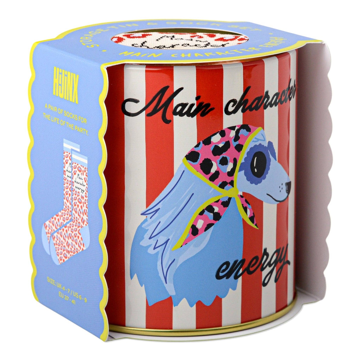 Socks in a Tin - Main Character Energy Dog