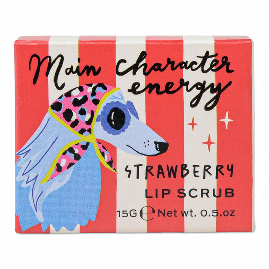 Main Character Enery Strawberry Lip Scrub