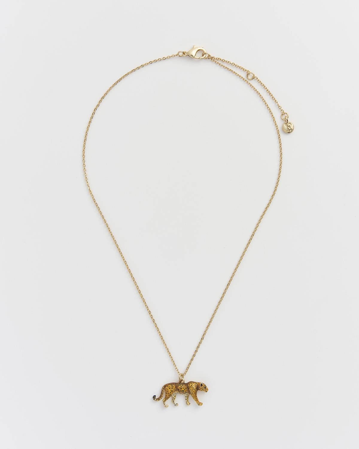 FABLE Leopard Pendant Necklace
