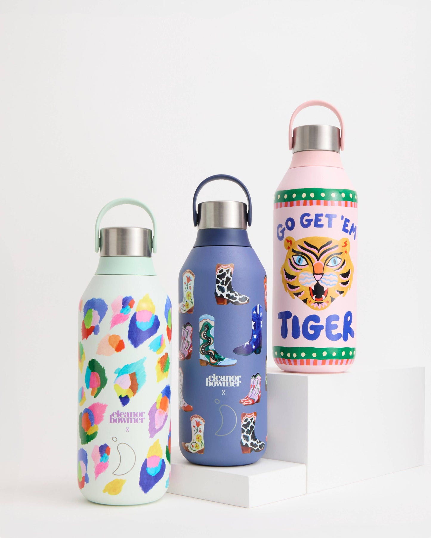 Eleanor Bowmer Leopard Print Insulated Bottle - 500ml