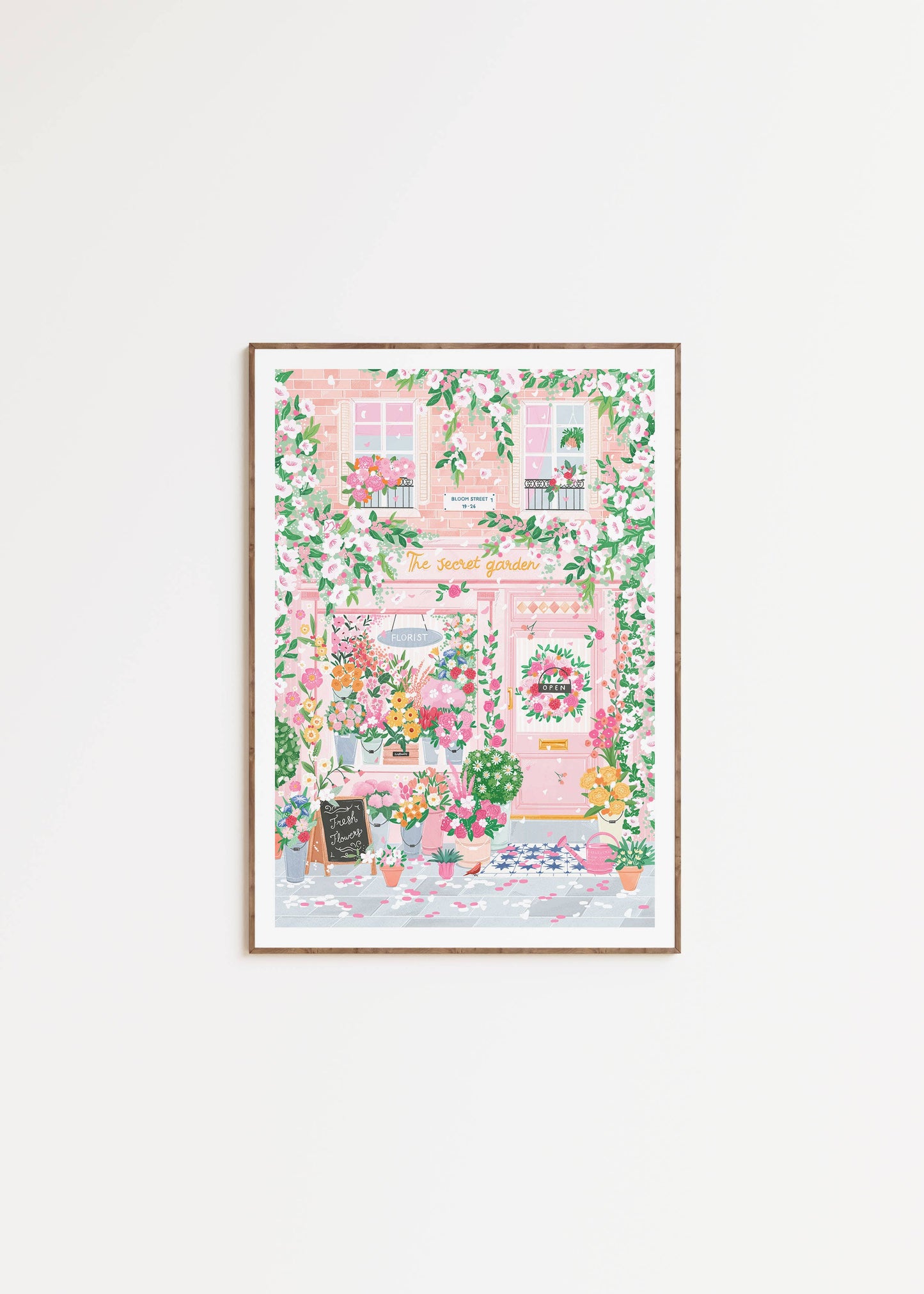 Flower Shop Print 