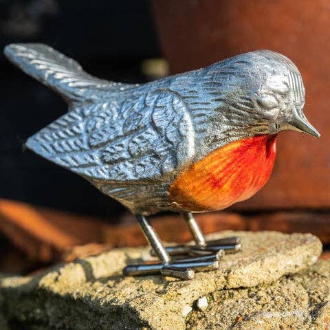 Red Breast Robin 12.5 cm