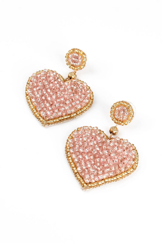 LIGHT PINK HEART DROPS