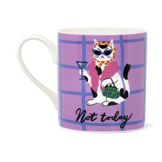 Not Today Cat Mug