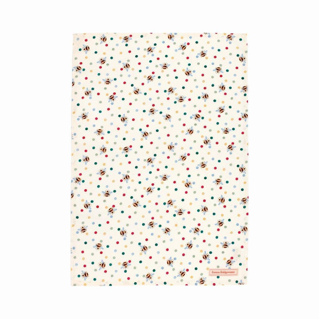 Emma Bridgewater - Bumblebee & Small Polka Dot Tea Towel