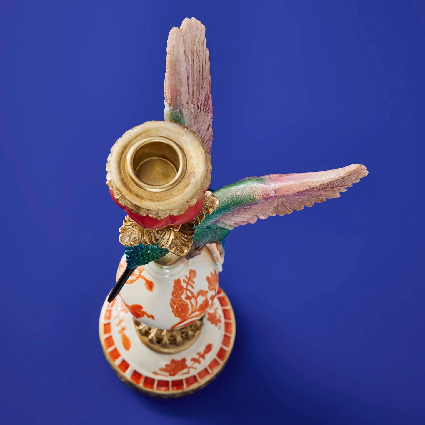 Hummingbird Candlestick Holder