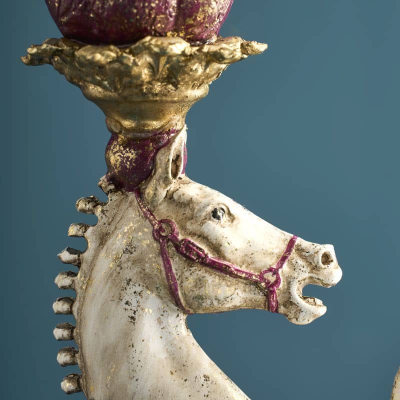 Circus Horse Candle Holder