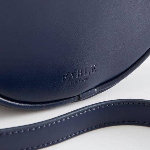 Sleeping Dormouse Embroidered Circle Purse