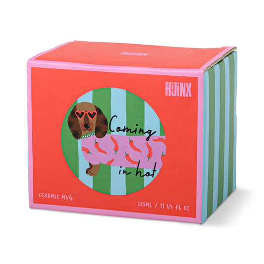 Coming in Hot Sausage Dog Mug