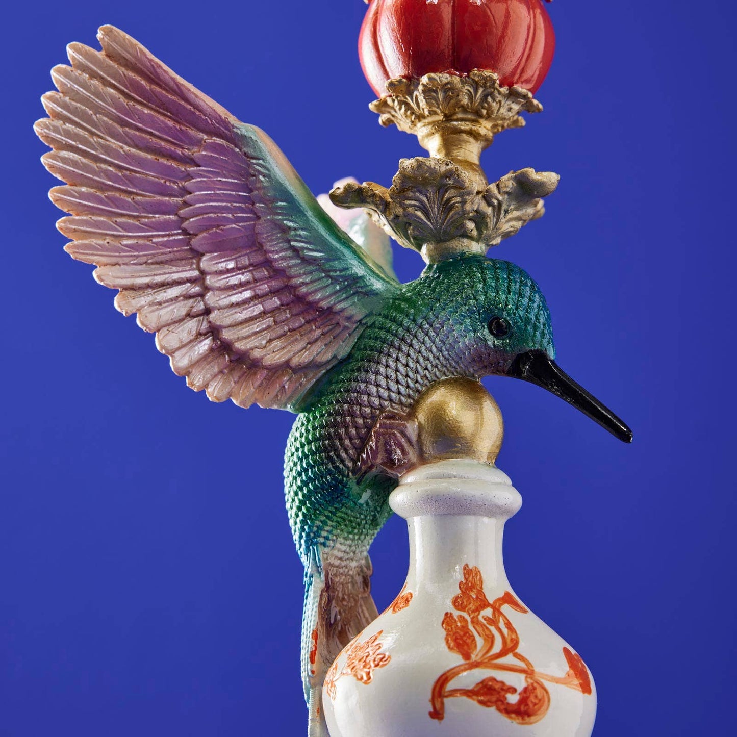 Hummingbird Candlestick Holder